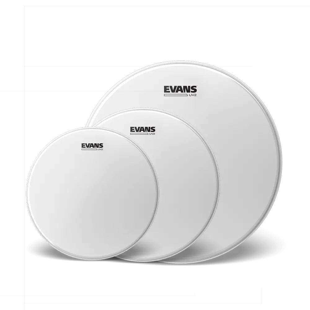 Evans Tom Pack: Uv2 Coated 10,12,16 Rock 1