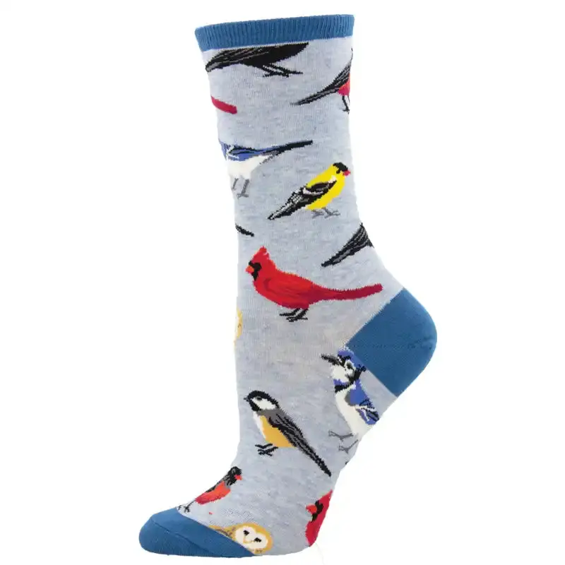 'Bird Is The Word' Women's Printed Socks 1