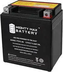 12V 7Bs Battery For Hawk Motorcycles 1