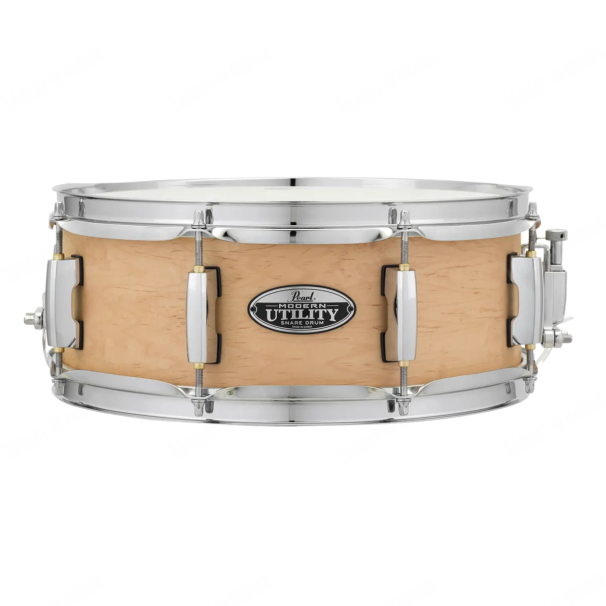 Pearl Modern Utility Maple Matte Natural Snare Drum 13"X5" Mus1350m#224 1