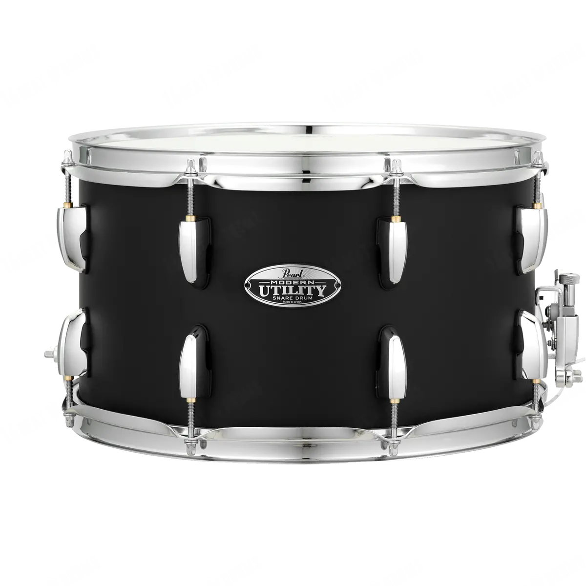 Pearl Modern Utility Maple Satin Black Snare Drum 14"X8" Mus1480m#227 1