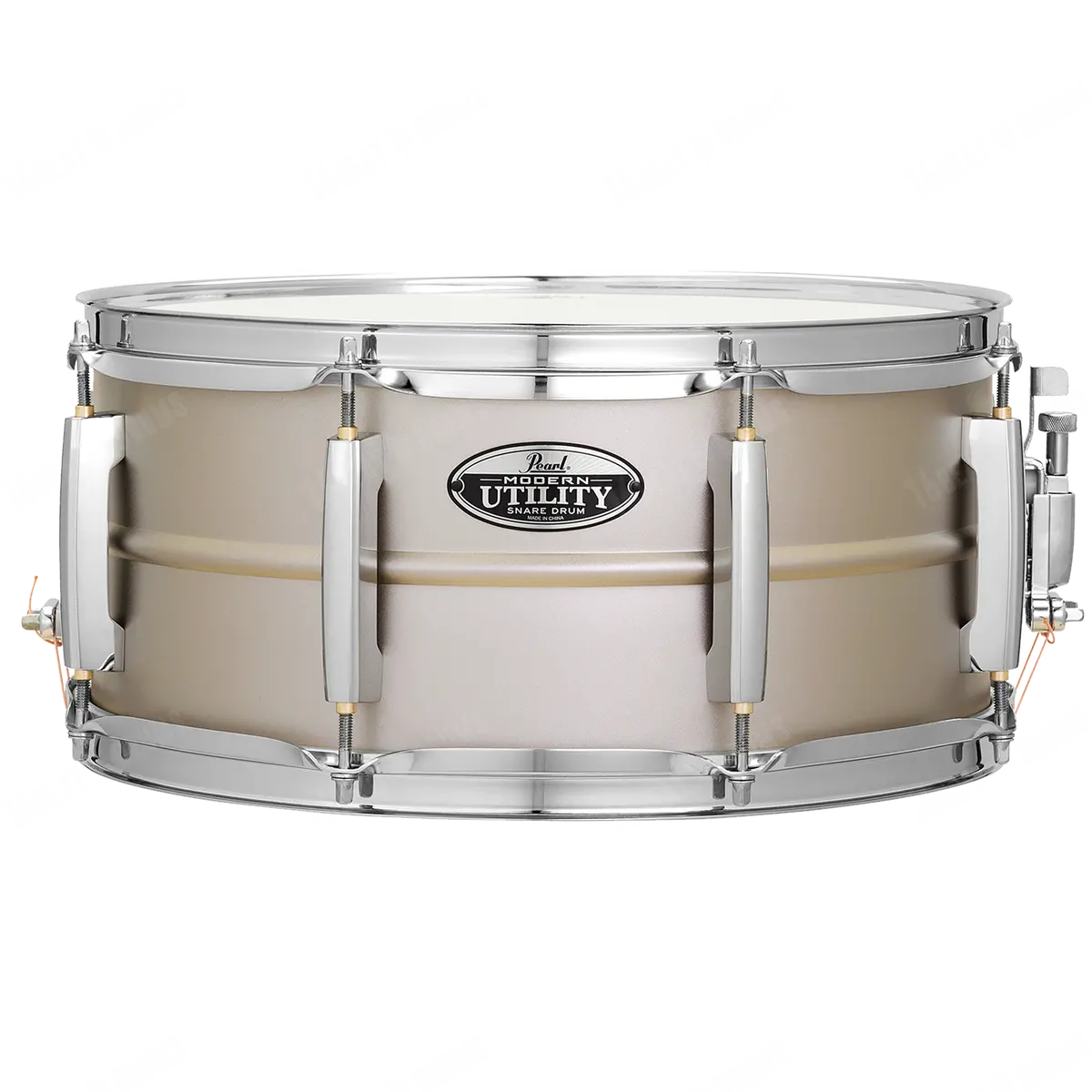 Pearl Modern Utility Steel Snare Drum 14"X6.5" Mus1465s 1