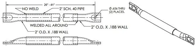Adjustable Tubular Brace 2