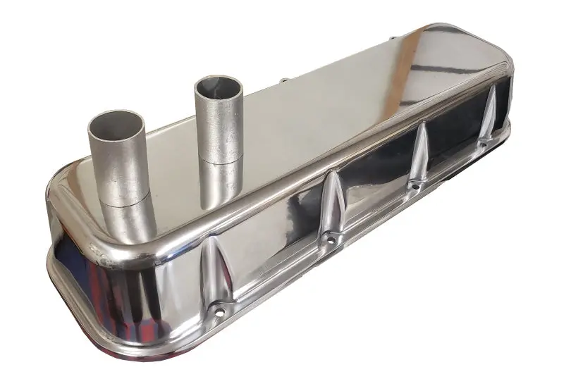 VC216 Right-Side BBC Bracket in Polished Aluminum - Image 8