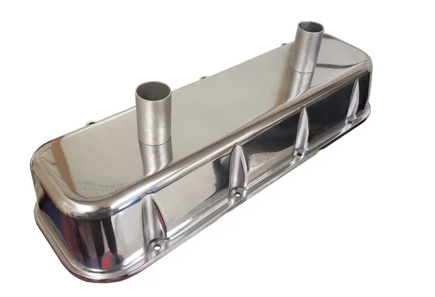 VC216 Right-Side BBC Bracket in Polished Aluminum - Image 7