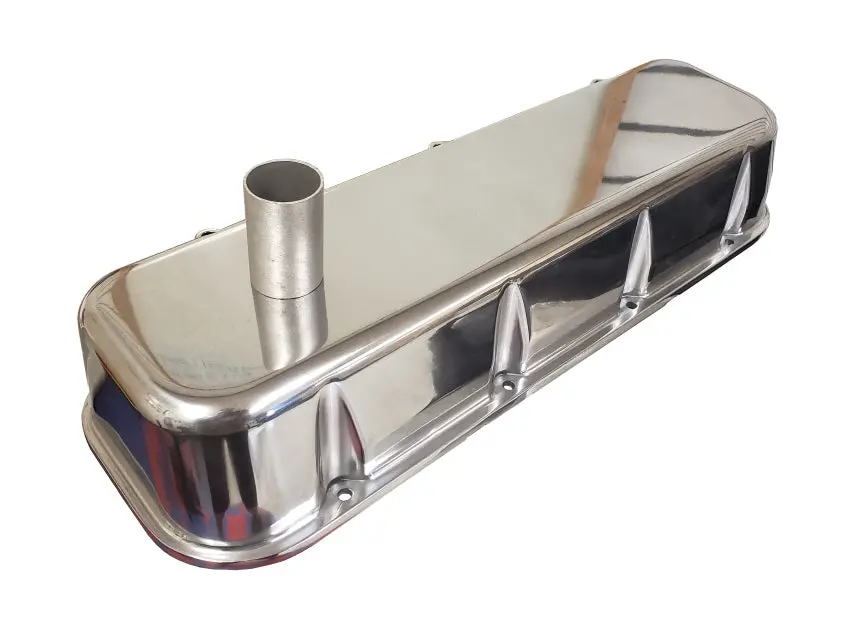 VC216 Right-Side BBC Bracket in Polished Aluminum - Image 6
