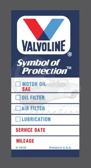 Valvoline Service 1