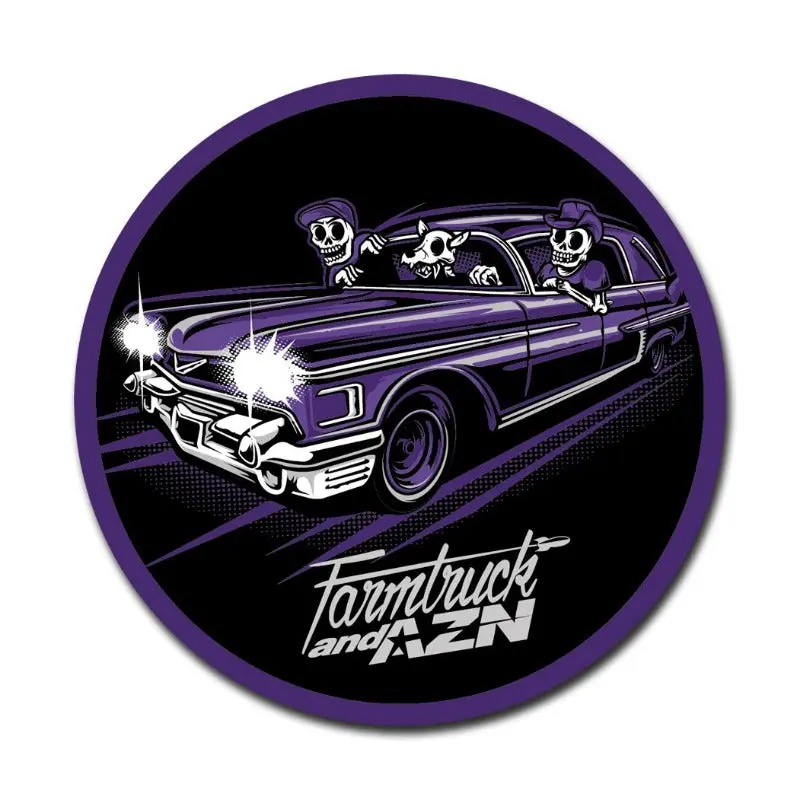 The Haunted Hearse / Farmaldehyde - Vehicle Sticker 1