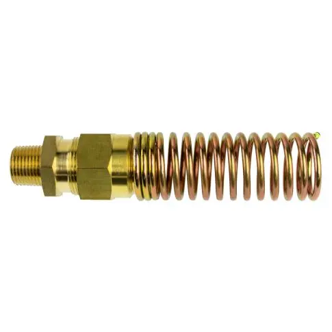 Wa01-5017 Hose End W/Spring Guard 3/8" X 3/8" (Pkg 2Ea) 1