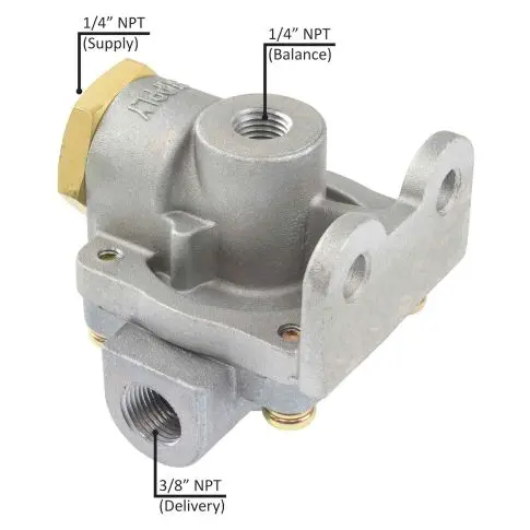 Wa289714 Qr1c Valve 0Psi Diff 1/4S-3/8D 2