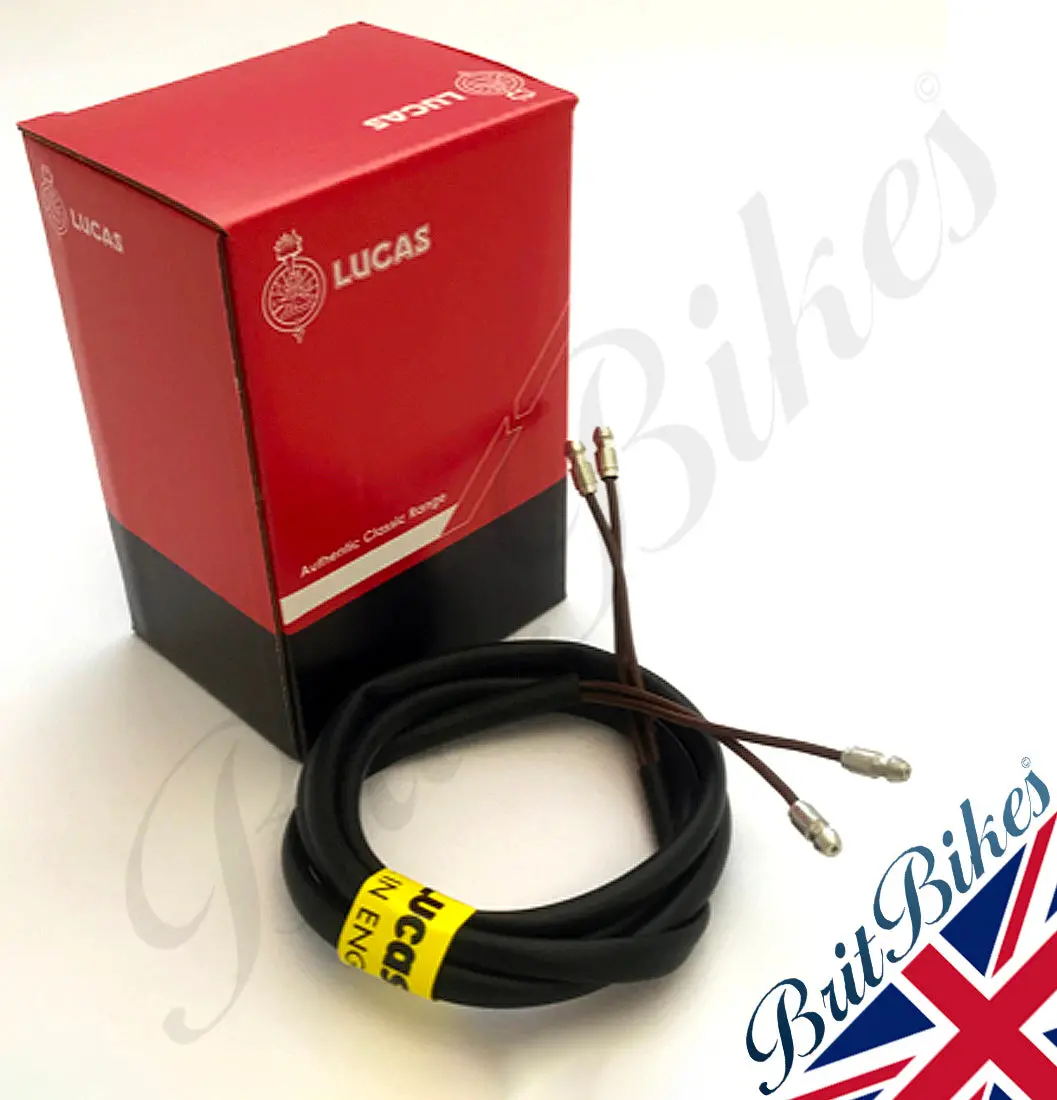 Genuine Lucas Universal Sub Harness 42" 2 Core - Bike Rear Stop Lamp Mudguard 1