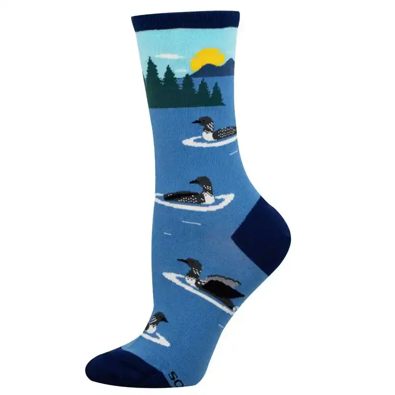 'What A Loon' Women's Printed Socks 1
