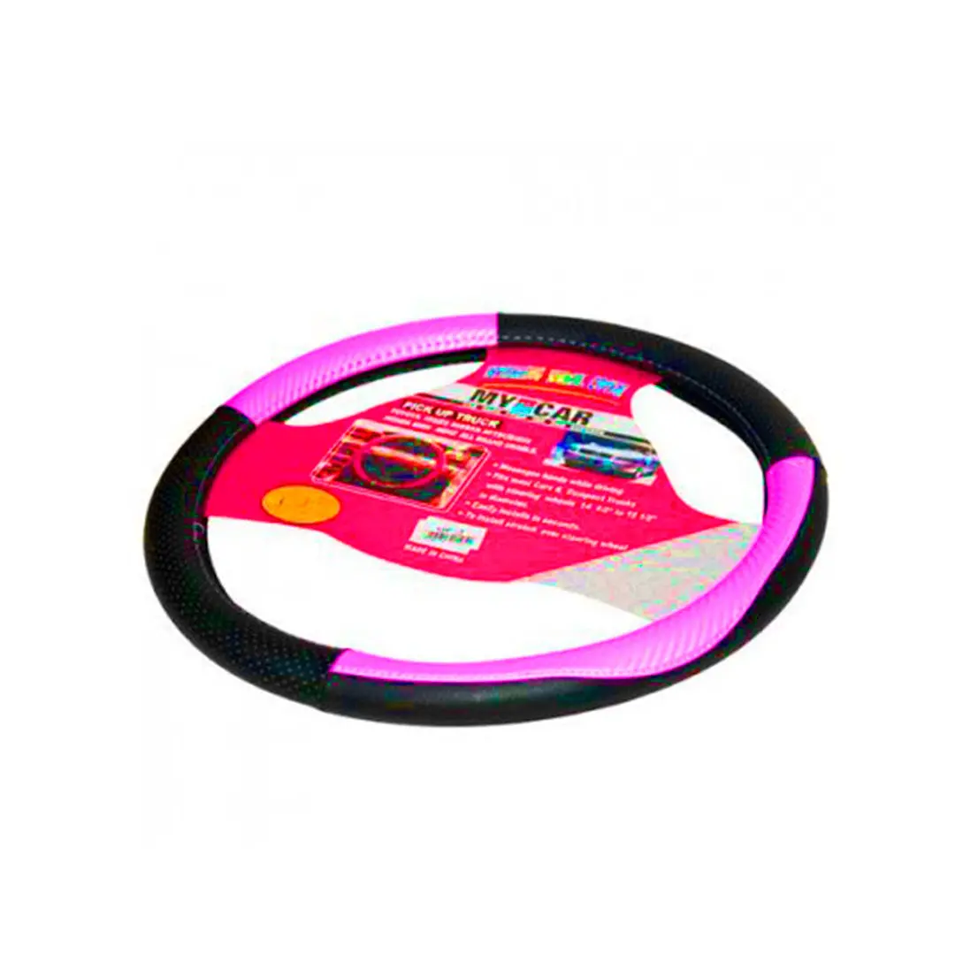 Cubrevolante  Negro/Fibra De Carbono Fucsia 1