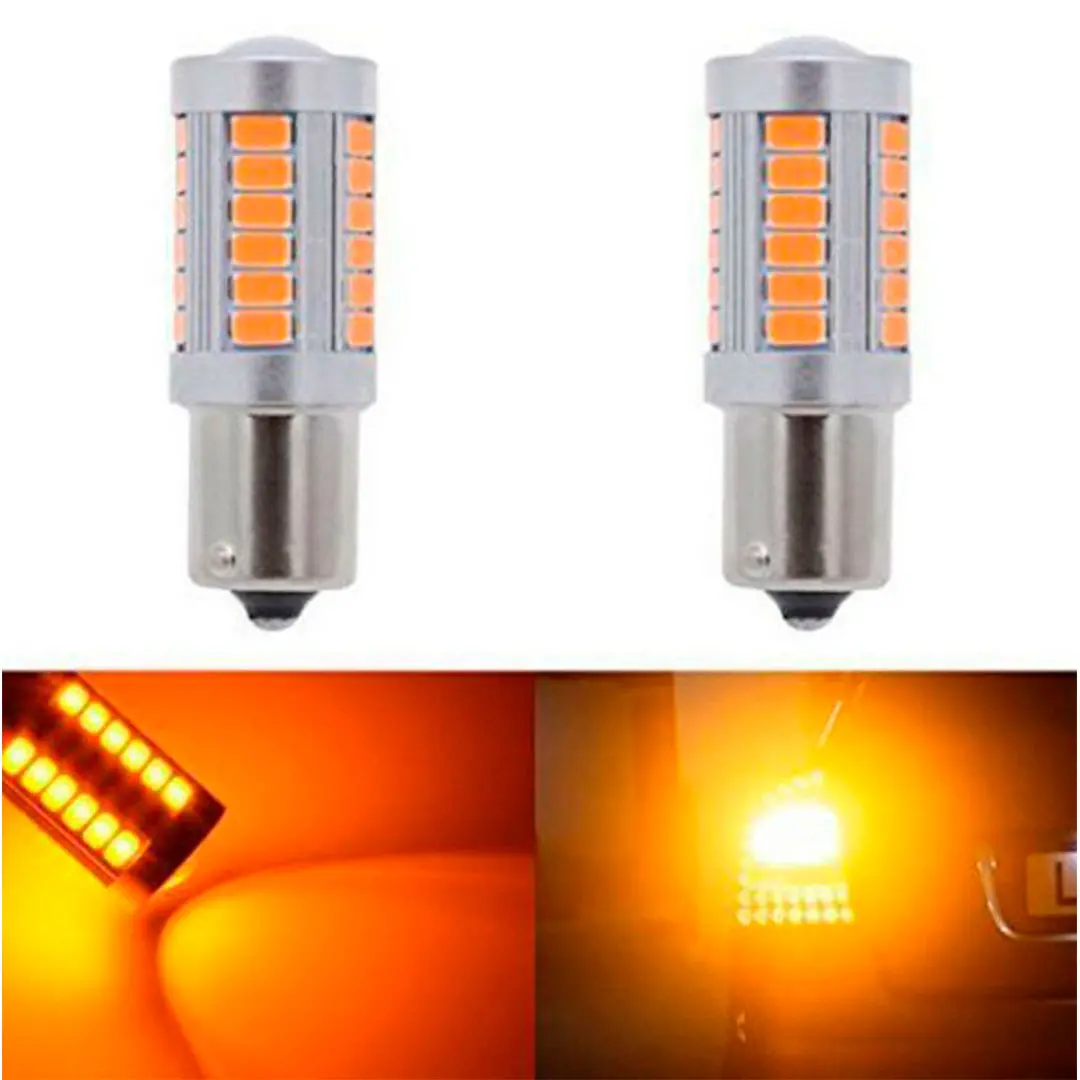 Bombill Led 1156 Amarillo Cambio (2Pcs) 1