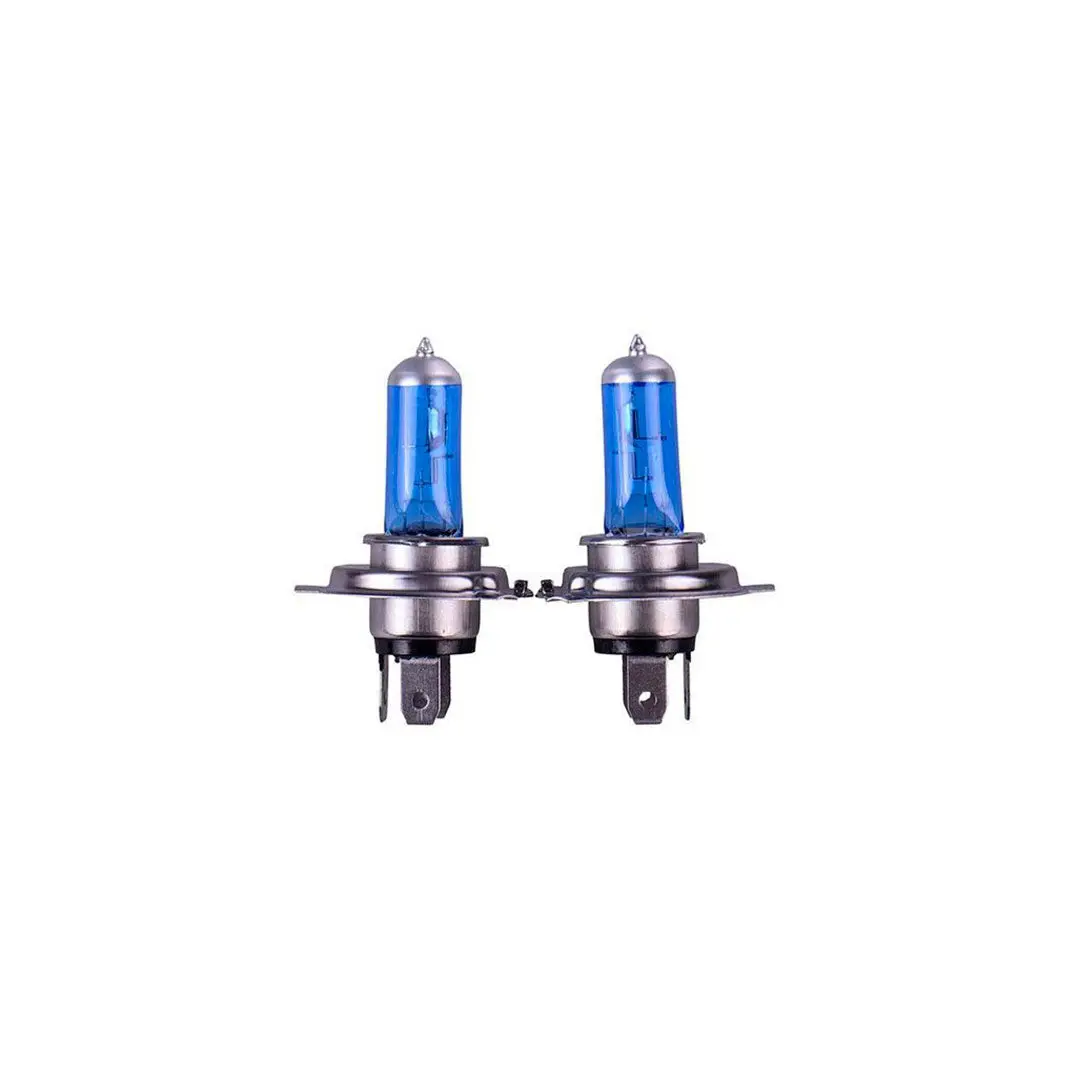 Set De Bombillo Xenon Super White  H4 12V 60/55W 1