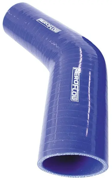 Gloss Blue 45° Silicone Hose Reducer – 1-1/4" To 1" Id (32Mm To 25Mm) 1