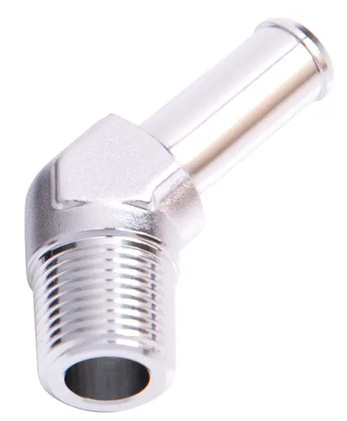 45° An-To-Npt Fitting – 1/8" Male Npt To 3/16" Barb Hose Connection (Af845-03-04S) 1