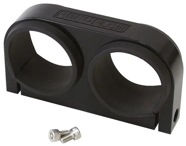 Dual Billet Fuel Pump Mounting Bracket – Black Anodized, Af64-2902Blk 1