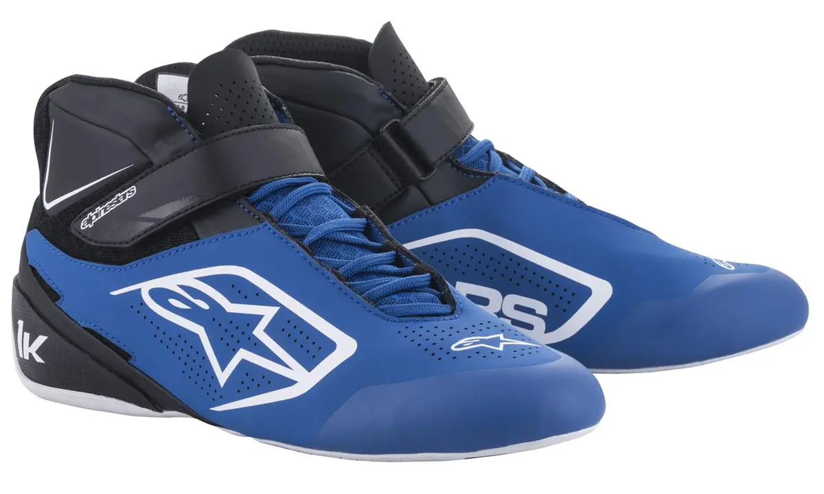 Alpinestars Tech-1 K V2 High-Top Race Shoes – Carbon Fiber Upper, Size 4.5 (2712022-712-4.5) 1