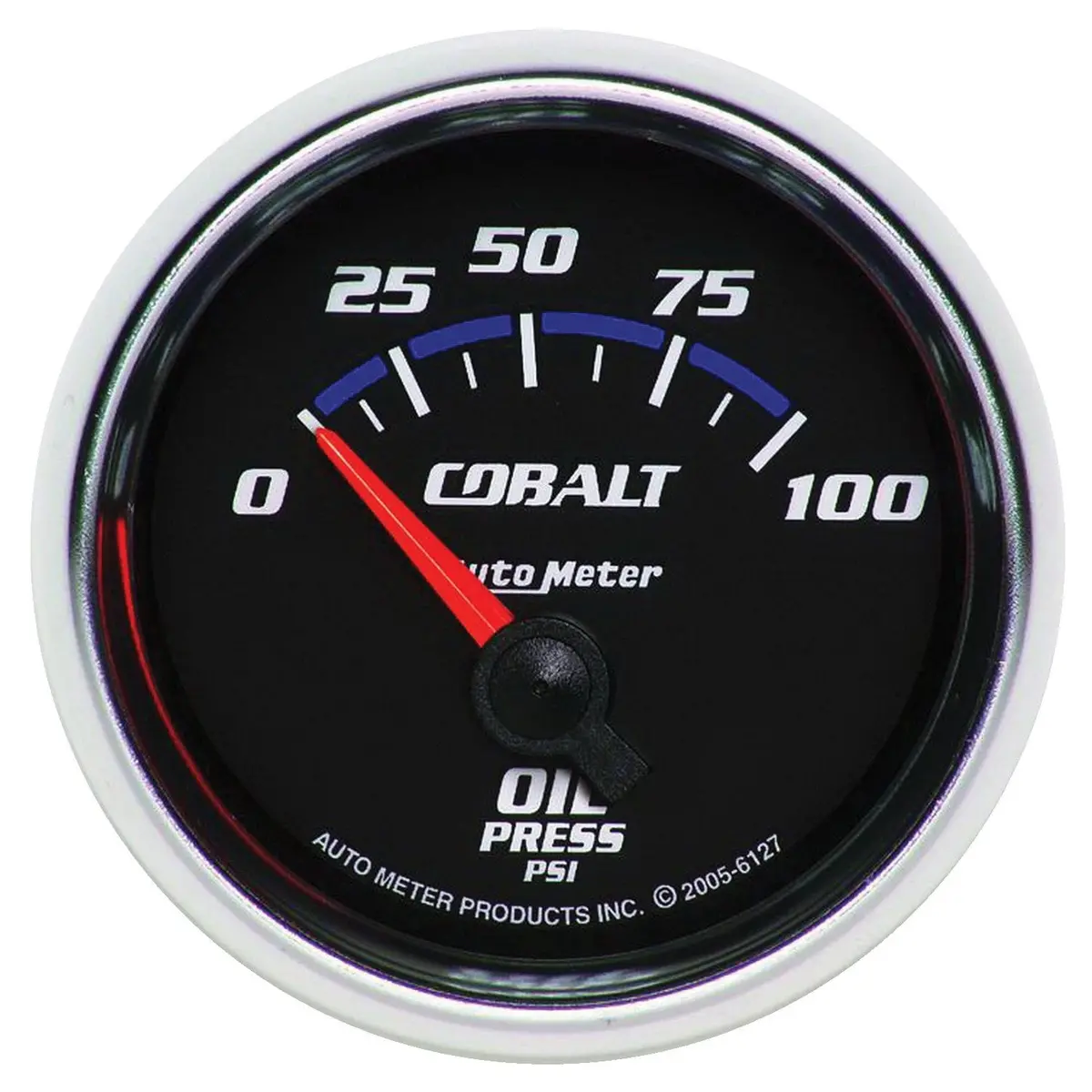 Cobalt Series Oil Pressure Gauge – 2.5" Analog, Au6127 1