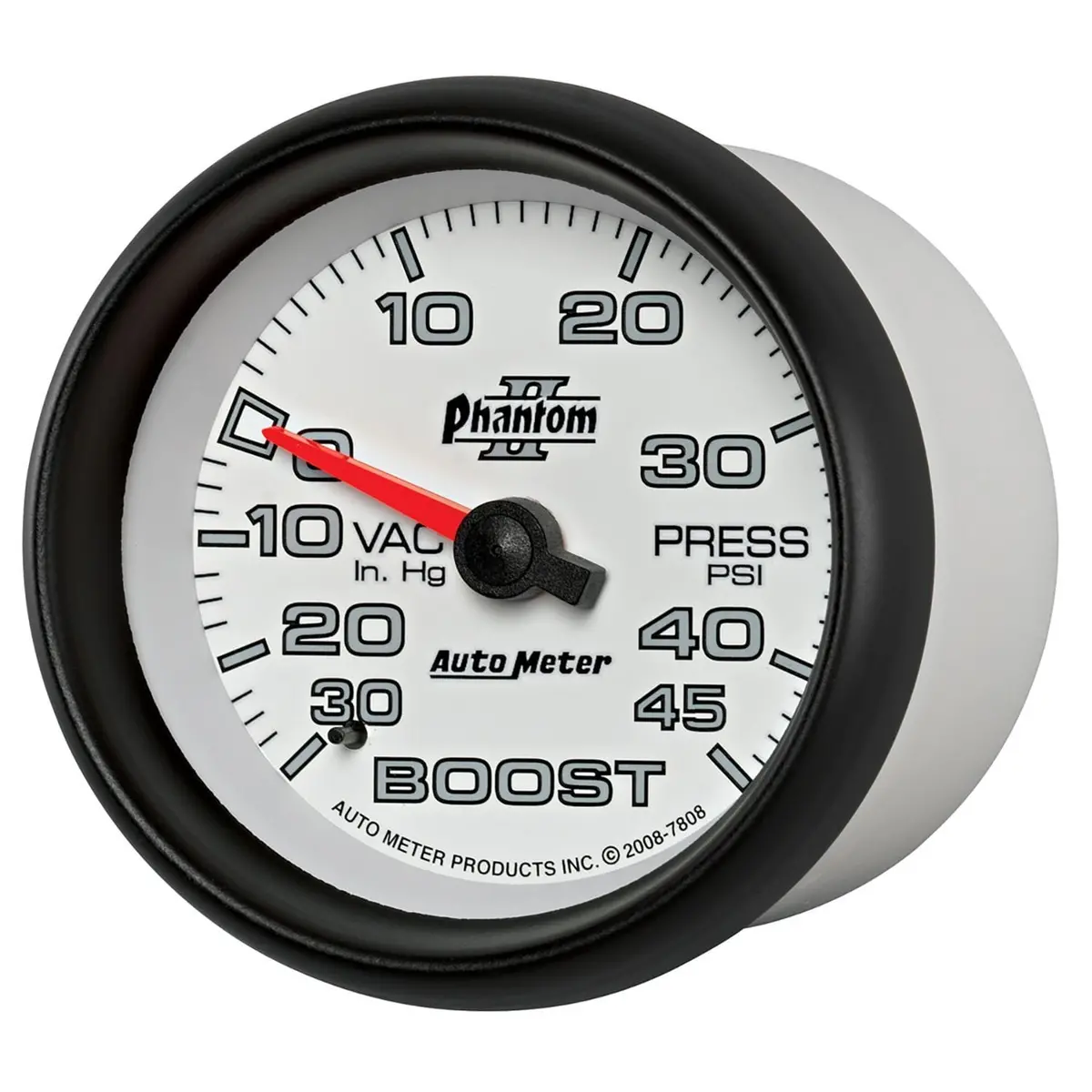 Phantom Ii Au7808 Dual-Scale Boost And Vacuum Pressure Gauge 2