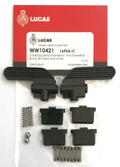 Genuine Lucas Handlebar Switch Repair Kit (1973-) 169Sa/C Bsa Norton Triumph 1
