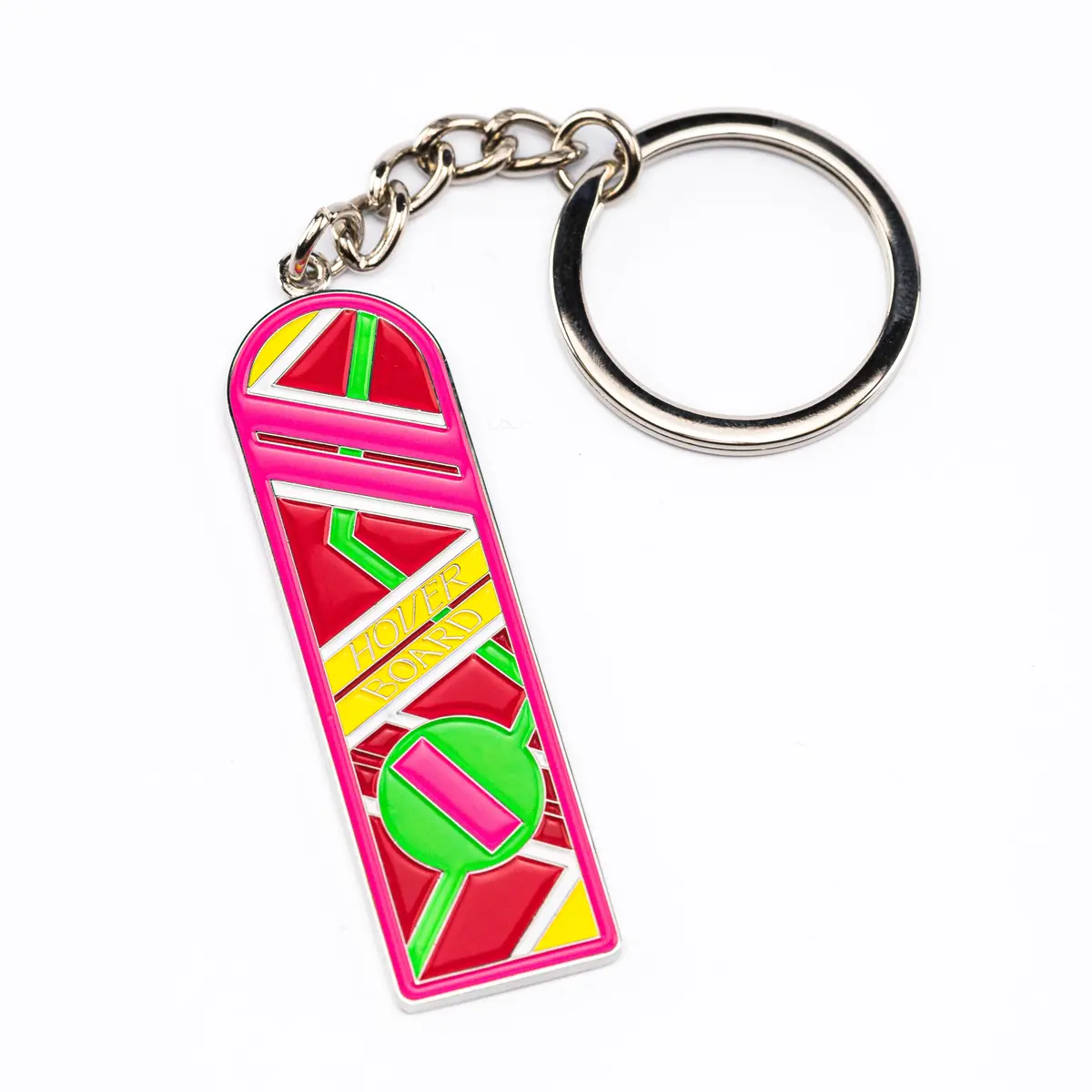 Bttf - Hover Board Enamel Keychain 1