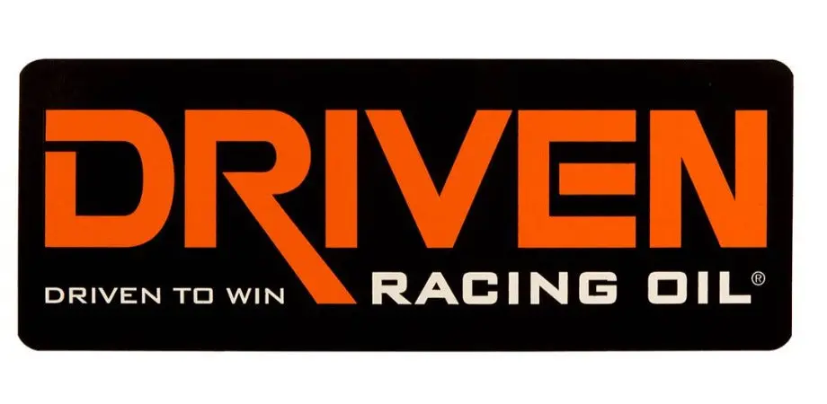 Driven Racing Oil Logo Sticker 1