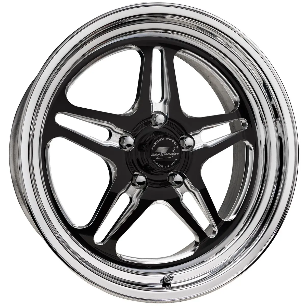 Billet Specialties Amcb43890 Lonestar Black Satin Amc43 Custom Wheels 1