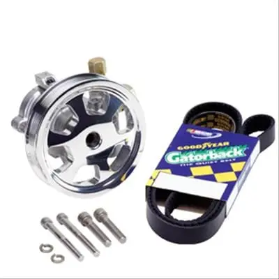 Billet Specialties 13325 Power Steering Bracket Kit — Cnc-Machined Aluminum, Bolt-On Installation 1