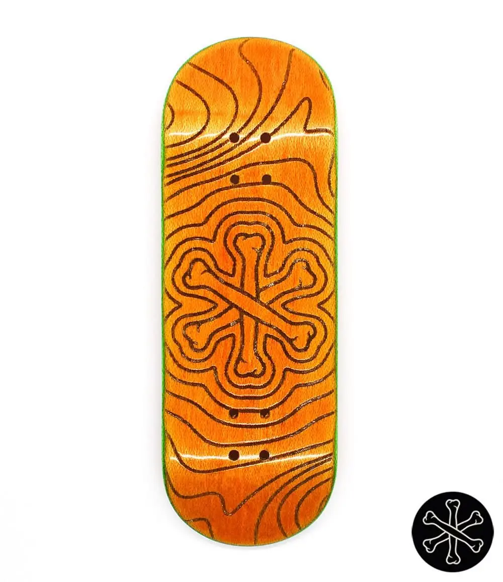 Bone Orange Logo Fingerboard Deck 32Mm 1