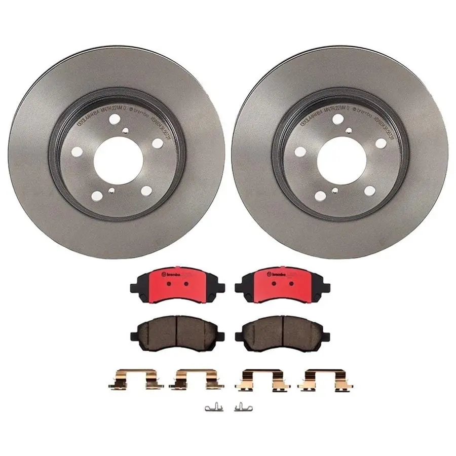 Brembo Kt00A15 High-Performance Disc Brake Pad And Rotor Kit 1