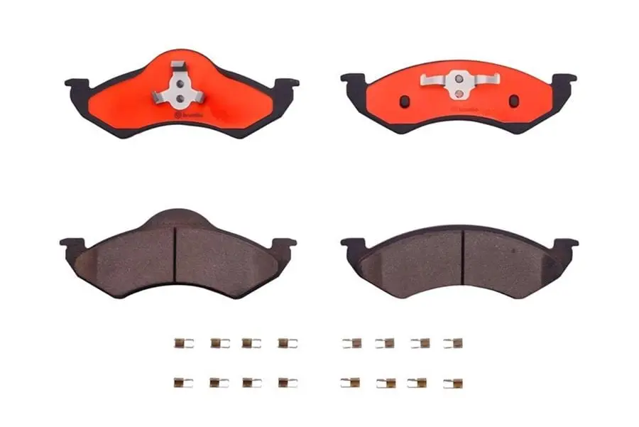 Brembo P18005N Nao Ceramic Brake Pads – Front Axle Specific 1