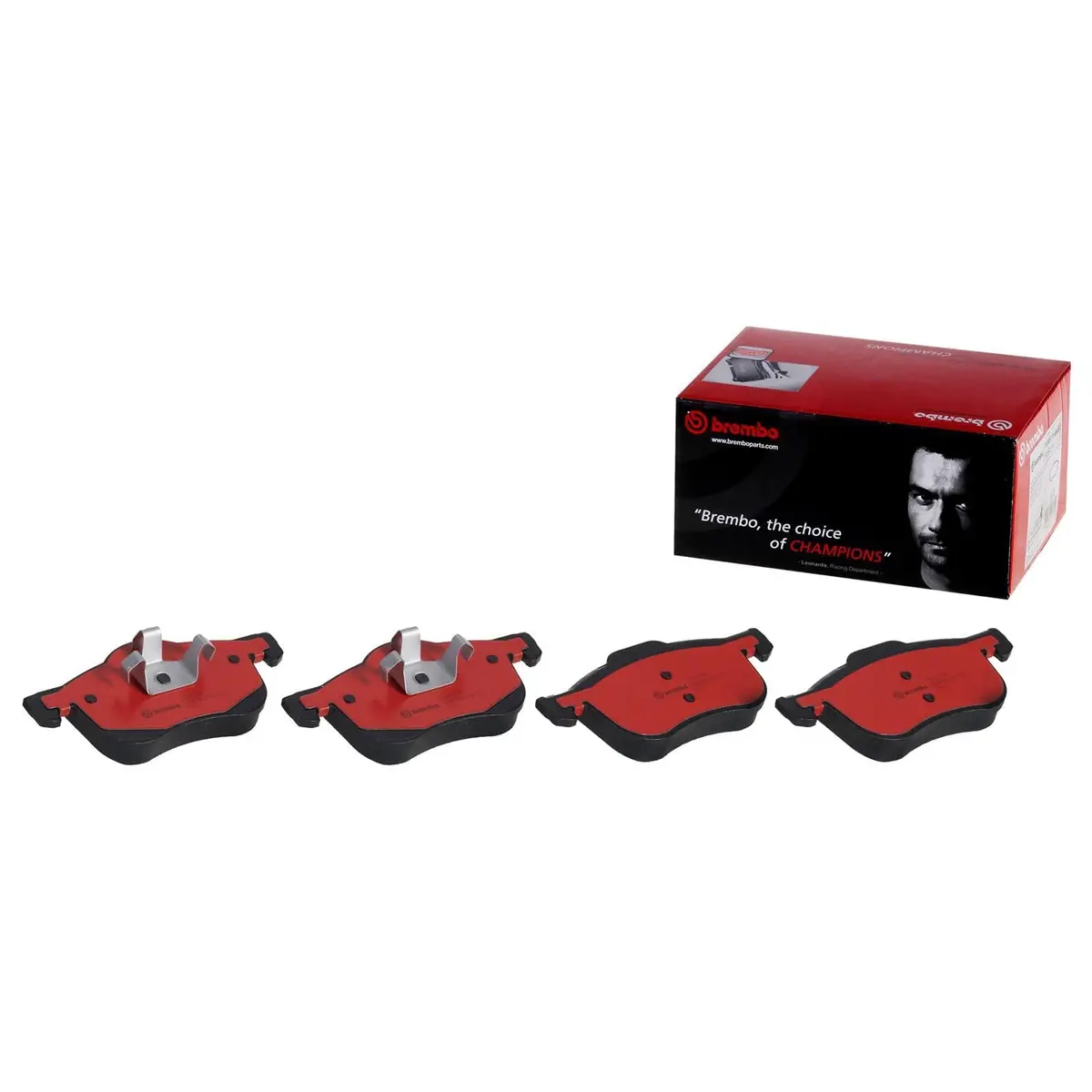 Brembo P86016N Nao Ceramic Brake Pads – Quiet, Low-Dust Performance 1