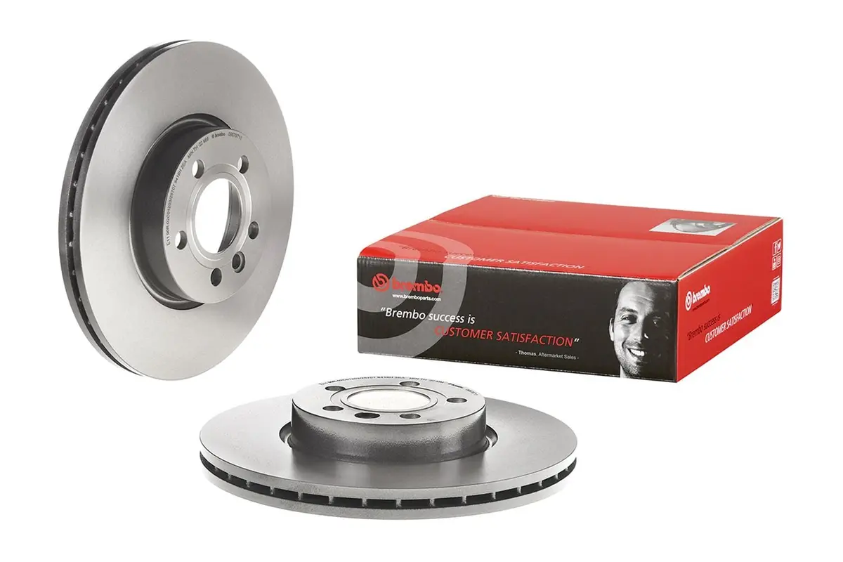 Brembo 09.9797.11 Uv-Coated Premium Brake Rotors – Corrosion-Resistant Finish 1