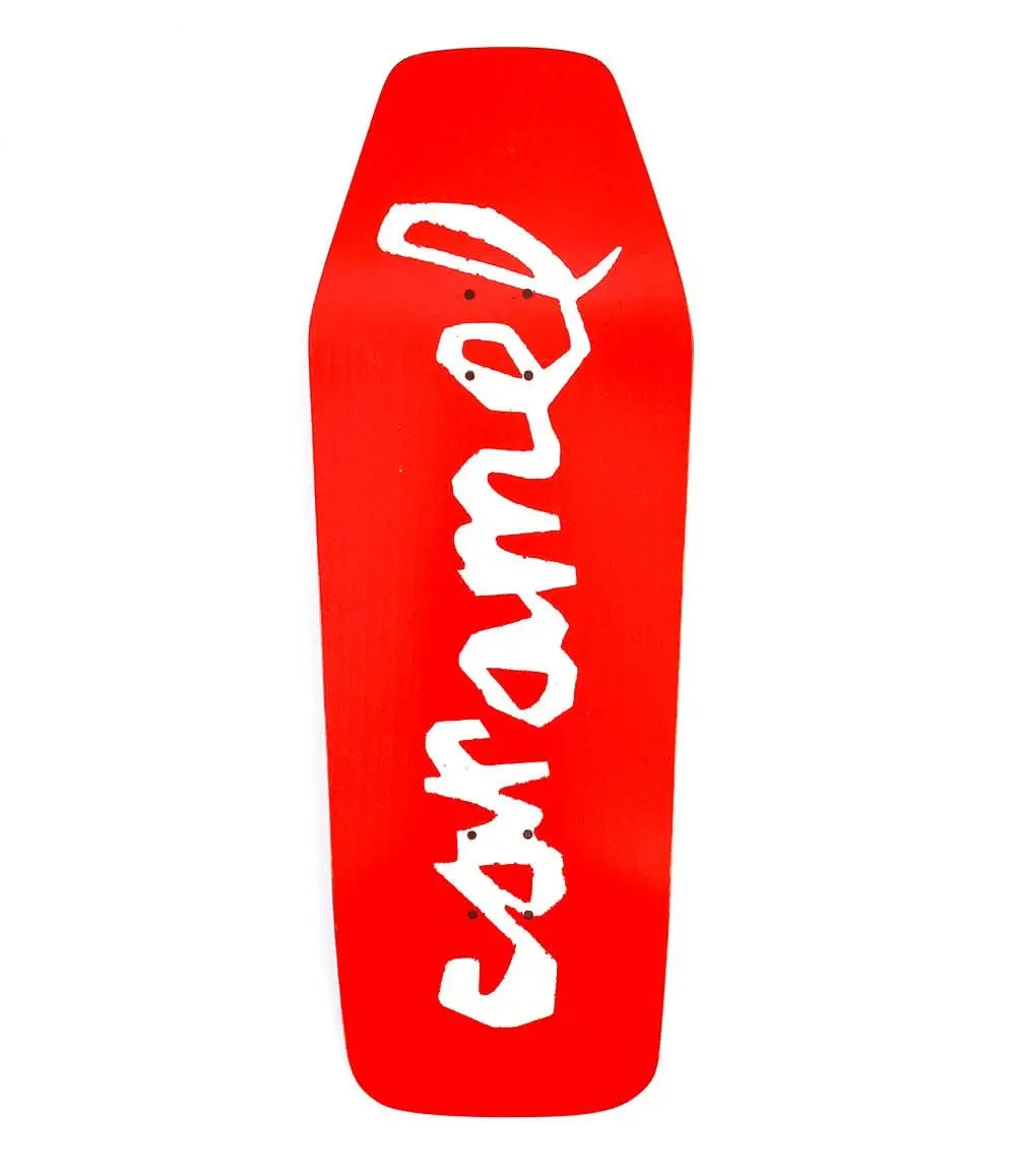 Red Malota X Caramel Handboard Deck 90Mm - Caramel Fingerboards 1