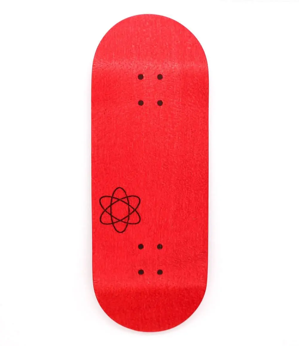 Red Wasteland Fingerboard Deck 34.5Mm 1
