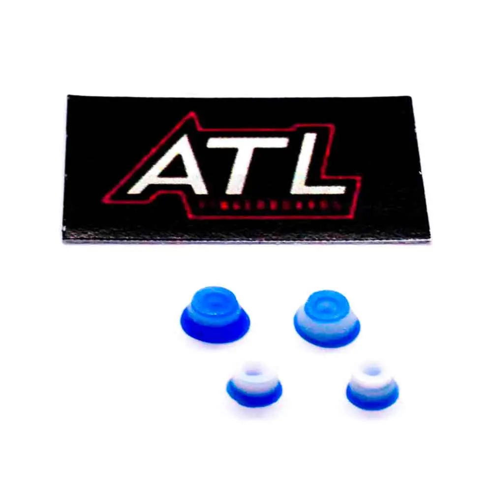 White Blue Atl Fingerboard Bushings 1