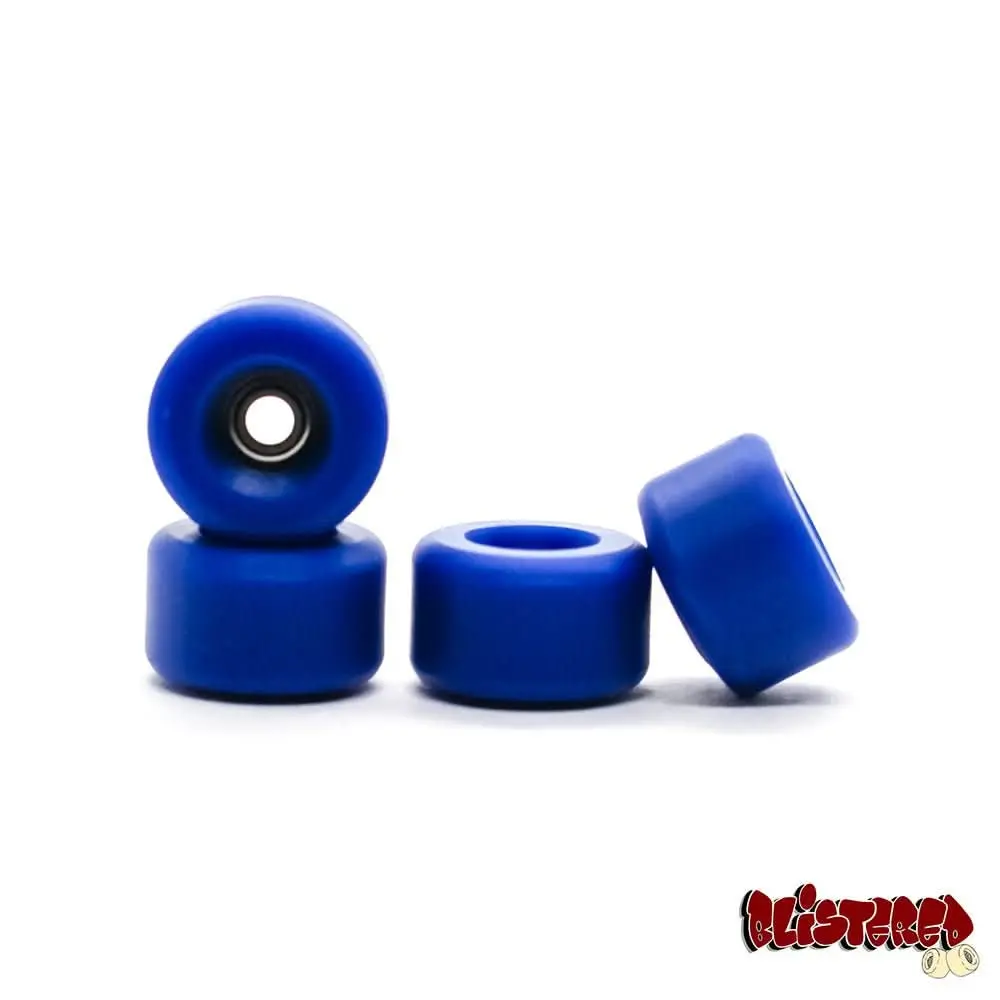 Blistered Blue Conical Fingerboard Wheels 7.75Mm 1