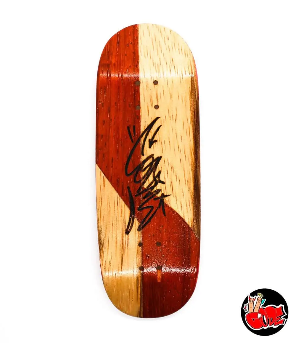 Code Brick/Wood Fingerboard Split-Ply Deck 33Mm 1
