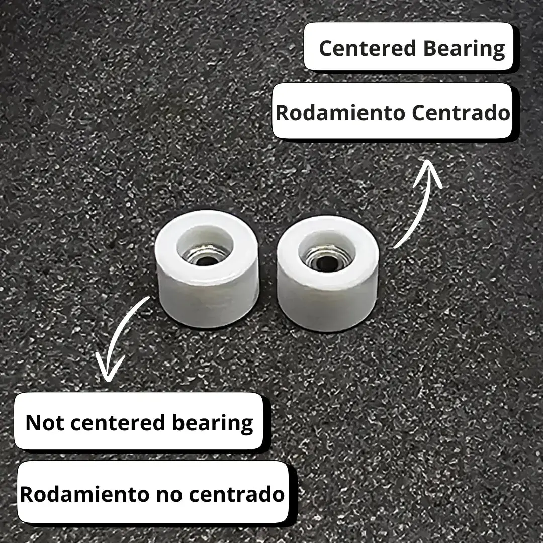 Caramel White Fingerboard Wheels 7Mm 70D 2