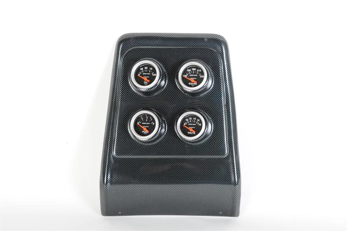 Classic Thunder Road 101670643 Instrument Panel — Custom Dash With Integrated Autometer Gauges, Vintage Styling 1