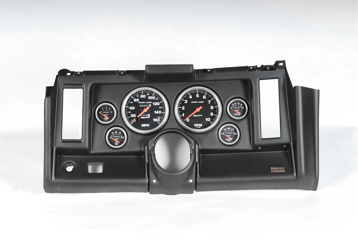 Classic Thunder Road 101690121 Instrument Panel With Autometer Gauges 1
