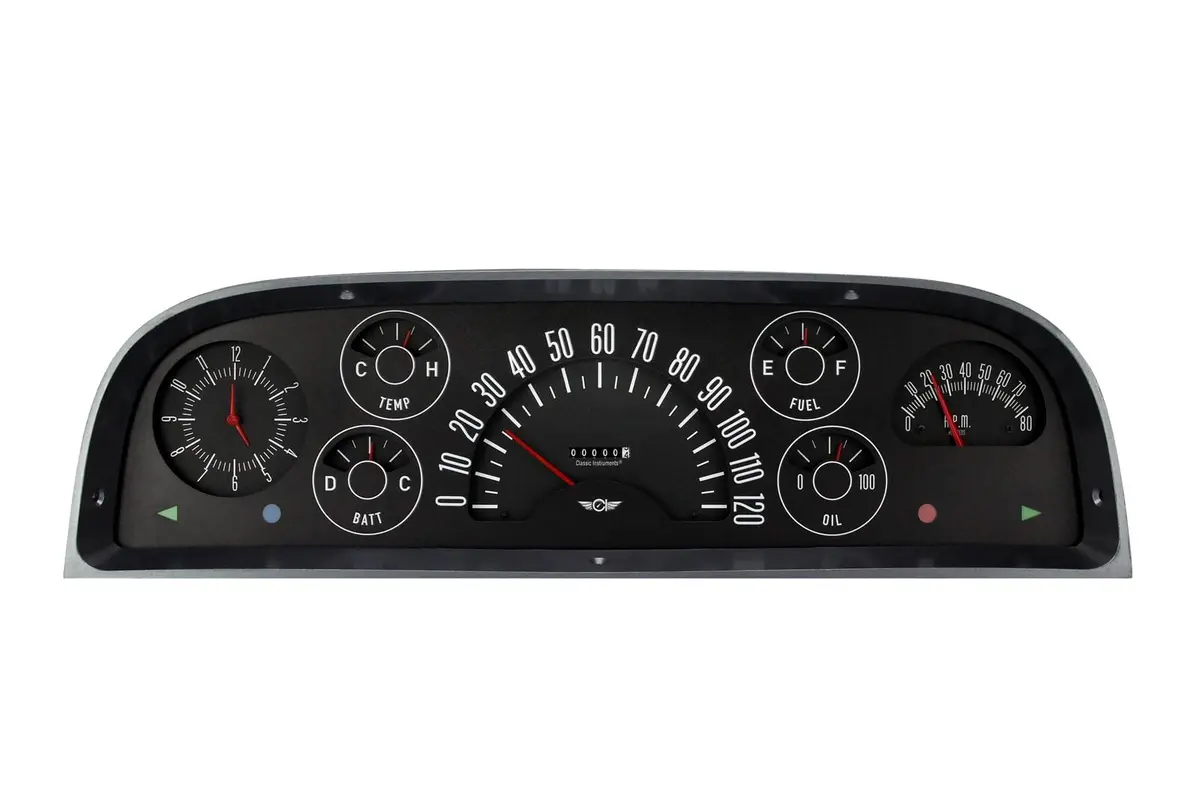 Classic Instruments Ct60B Vintage Gauge Set For 1960–1963 Chevrolet Trucks 1