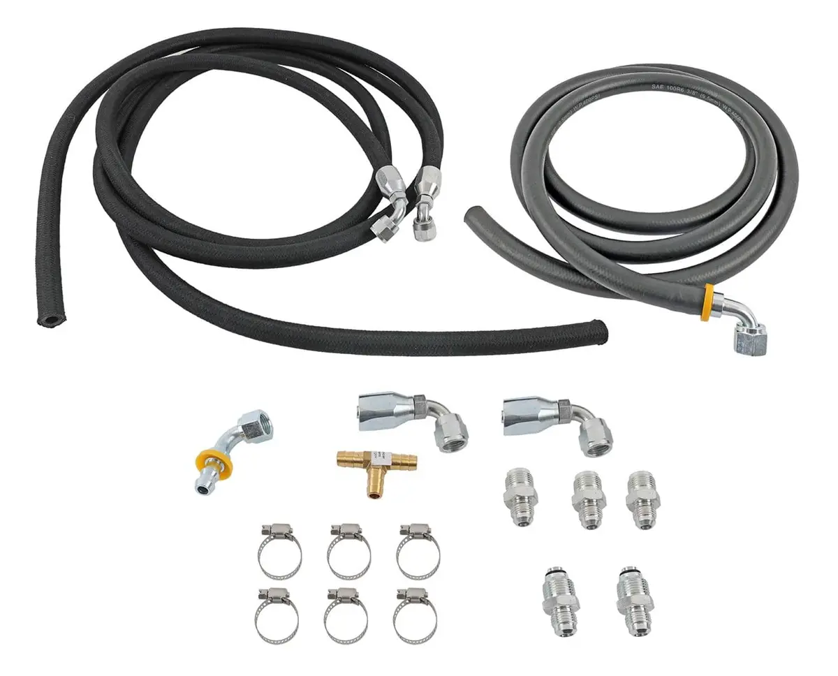 Classic Performance Hahk-R6 Hydraulic Brake Assist Hose Kit For Restorations 1