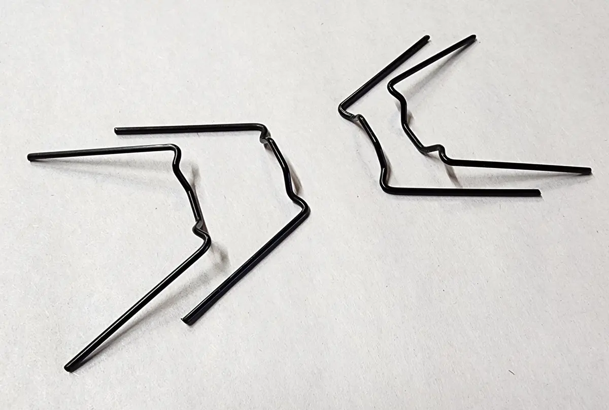 Retaining Clip For Reflector, Td, Tc Exu, Set Of 4 1