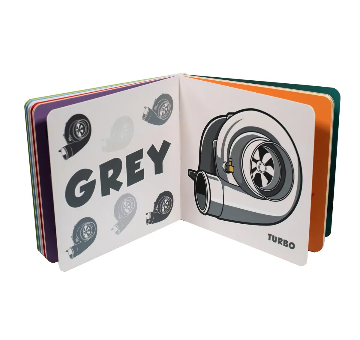 Fast Kids Club - Colors For Future Racecar Drivers Book 2
