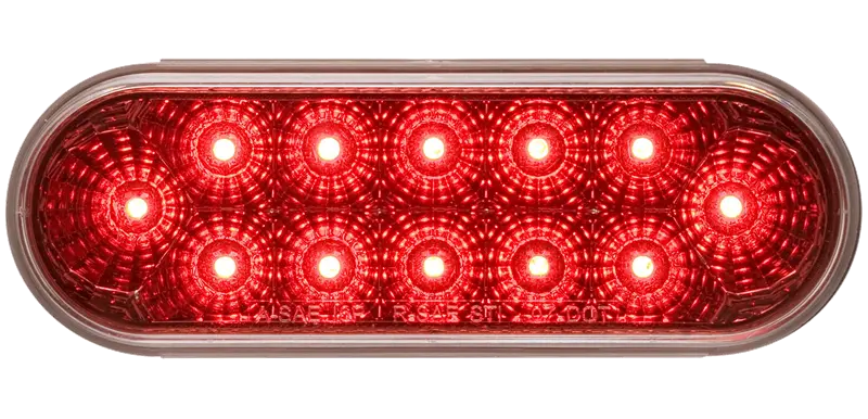 Stl22ccrb Clear Lens, Red Reflector, Red Led Stop/Turn/Tail Light 1