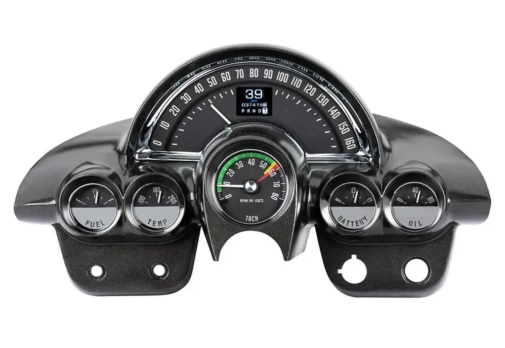 Dakota Digital Rtx-58C-Vet-X Direct-Fit Rtx Gauge Kit For Vintage Evs And Trucks 1