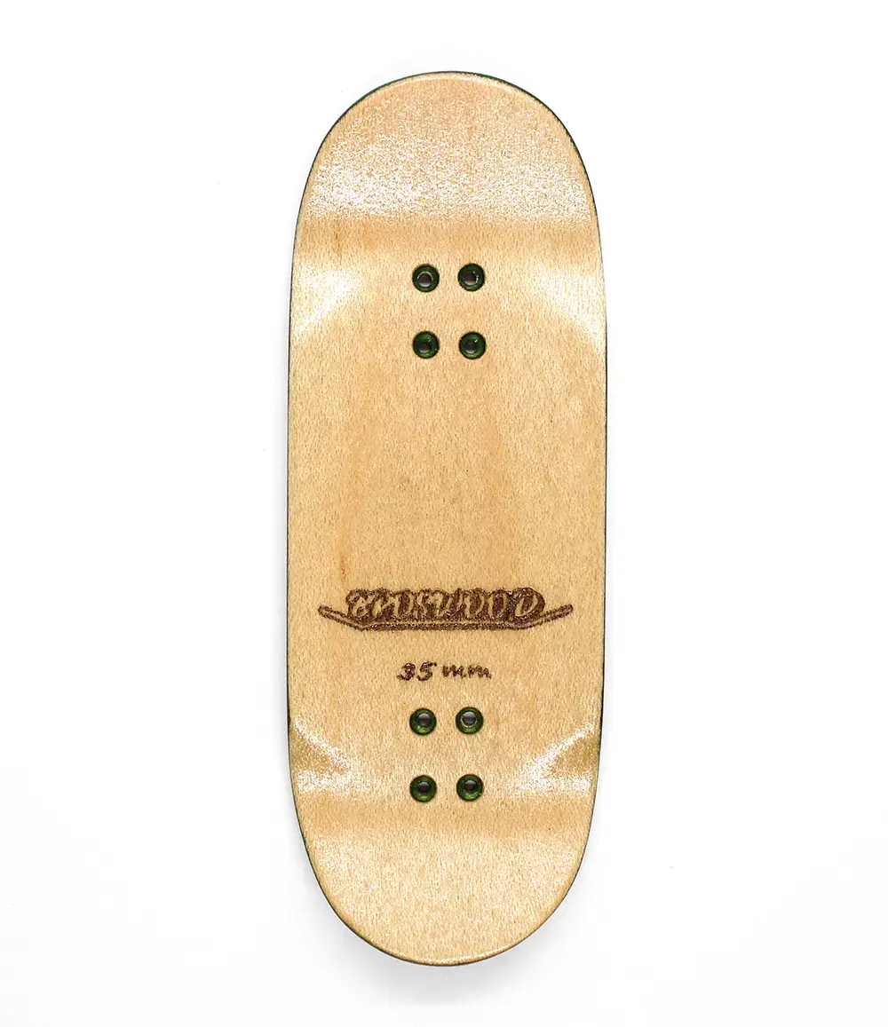 Broswood Green In The Middle Split Ply Fingerboard Deck 35Mm 2